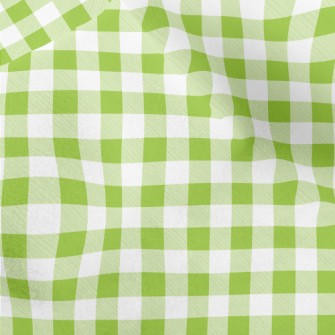 Green Checkerboard Micro Fleece