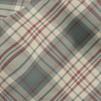 Matte Plaid Micro Fleece