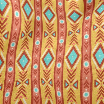 Cute Tribal Stripes Minky