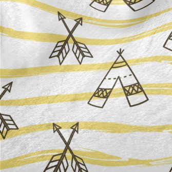 Tent With Arrows Minky