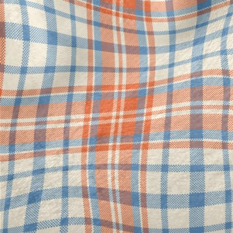 Mosaic Plaid Minky