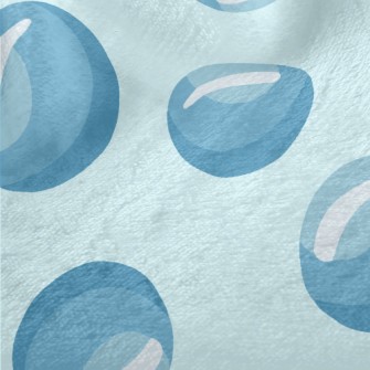 Raindrop Dots Minky
