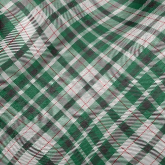 Green Square Stripes Minky