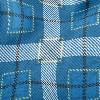 Blue Square Minky