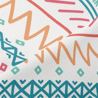 Tribal Drawings Piqué