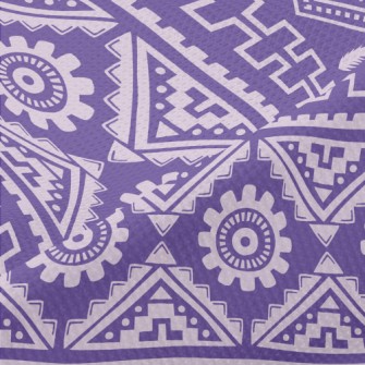 Purple Art Piqué
