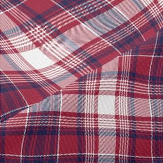 Autumn And Winter Plaid Patter Piqué
