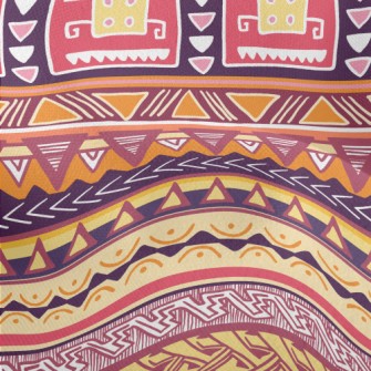 Tribal Pattern Lightweight Performance Linen