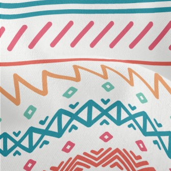 Tribal Drawings Lightweight Performance Linen