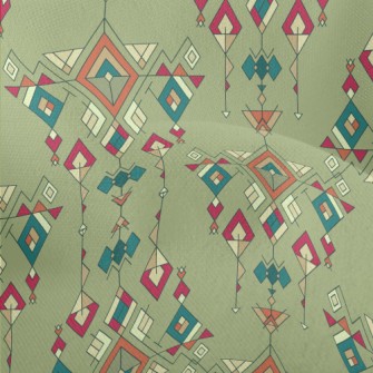 Diamond Shaped Wind Chime Lightweight Performance Linen