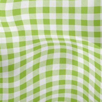 Green Checkerboard Lightweight Performance Linen