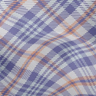 Beautiful Purple Plaid Lightweight Performance Linen