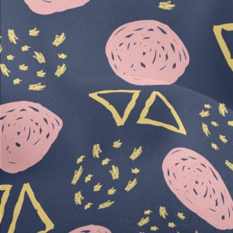 Doodle Graffiti Lightweight Performance Linen