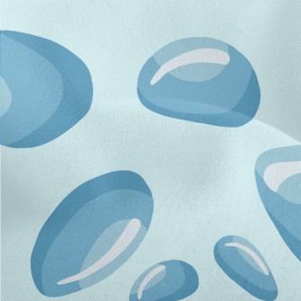 Raindrop Dots Lightweight Performance Linen
