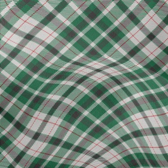 Green Square Stripes Lightweight Performance Linen