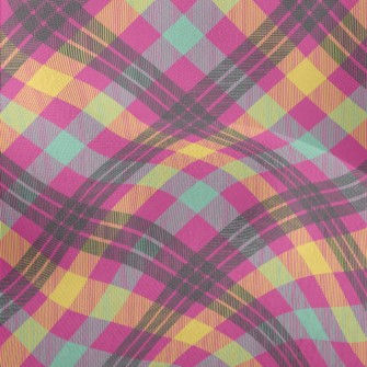 Bright Plaid Lightweight Performance Linen