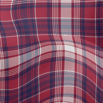 Autumn And Winter Plaid Patter Lightweight Performance Linen