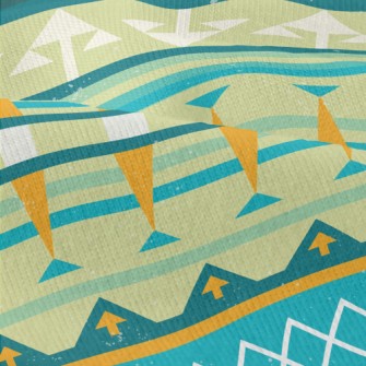 Geometric Arrow Pattern Modern Jersey
