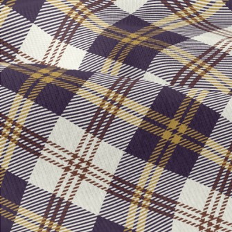 Elegant Purple Plaid Modern Jersey