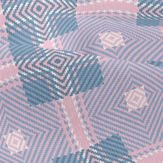 Pink And Blue Braid Modern Jersey