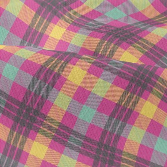 Bright Plaid Modern Jersey