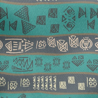 Tribal Culture Jersey Backed Fleece