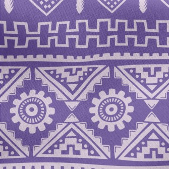 Purple Art Jersey Backed Fleece
