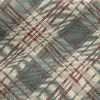 Matte Plaid Jersey Backed Fleece