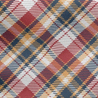 Slash Scotch Grid Jersey Backed Fleece