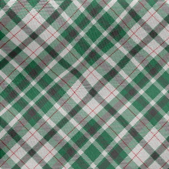 Green Square Stripes Jersey Backed Fleece