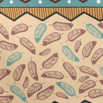 Feather Painting Pongee