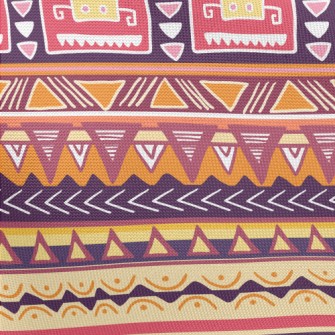 Tribal Pattern Pongee