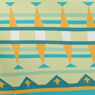 Geometric Arrow Pattern Pongee