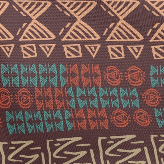 Tribal Writing Pongee