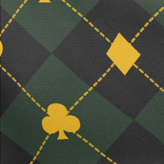 Playing Card Plaid Pongee
