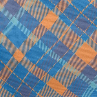 Ocean Blue Check Pongee