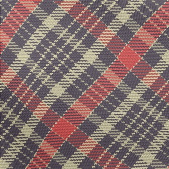 Elegant Plaid Pongee
