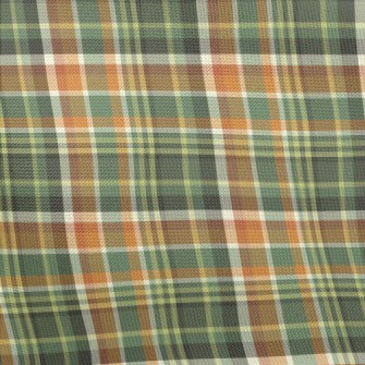 Ordinary And Elegant Plaid Pongee