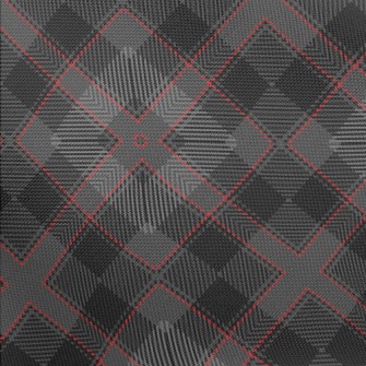 Black Woven Plaid Pongee