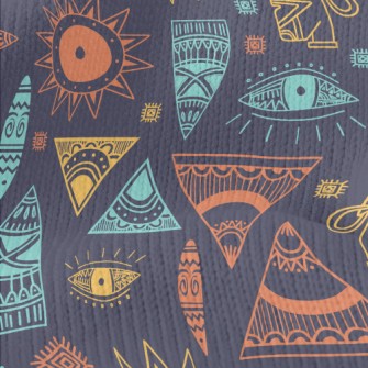 African Antiquities Stretch Jersey