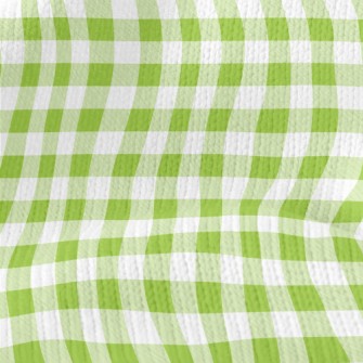 Green Checkerboard Stretch Jersey