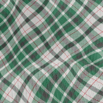 Green Square Stripes Stretch Jersey