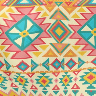 Geometry Layout Lightweight Cotton Poplin