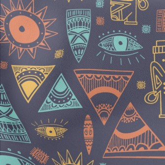 African Antiquities Lightweight Cotton Poplin