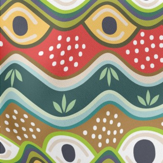 Tribal Eyes Lightweight Cotton Poplin