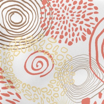 Circle Changes Lightweight Cotton Poplin
