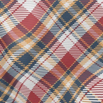 Slash Scotch Grid Lightweight Cotton Poplin