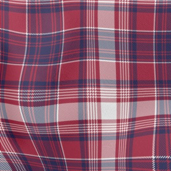 Autumn And Winter Plaid Patter Lightweight Cotton Poplin