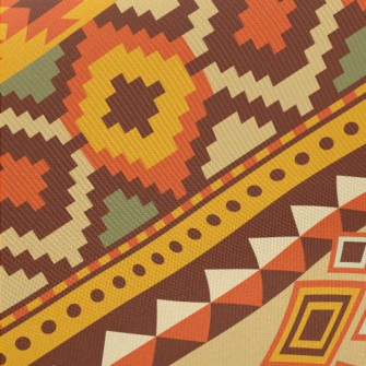 Ethnic Style Midweight Cotton Poplin