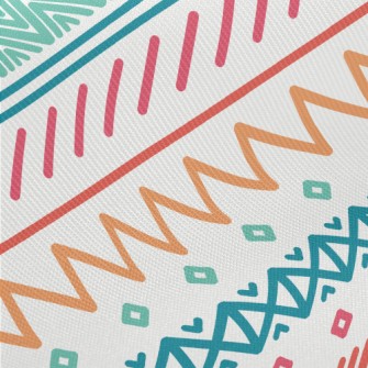 Tribal Drawings Midweight Cotton Poplin